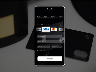 Credit Card Checkout Page - DailyUI #002 creditcard dailyui design ui uichallenge userexperience userinterface