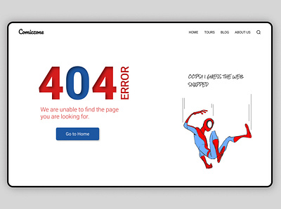 404 Error Page - Daily UI 008 app dailyui design error page illustration ui uichallenge userexperience userinterface