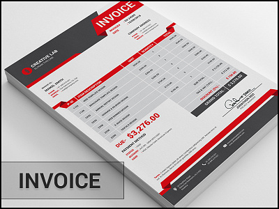 Creative Invoice Template