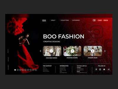 Boo Fashion ( E-commerce Website)