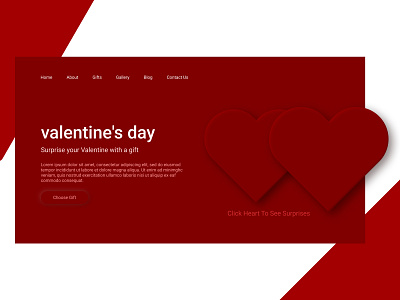 Valentine Day - Neumorphism