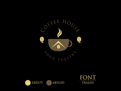 Coffee house logo design 2021