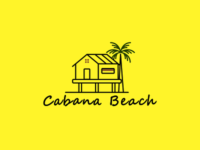 Cabana beach logo desing 2021