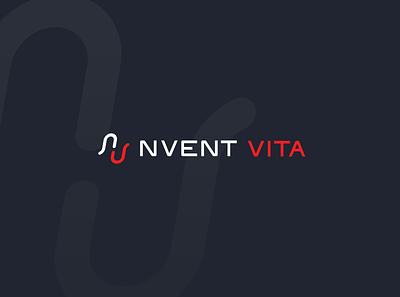 Ventilator Name and Logo branding identity logo n v wave