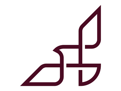 Harrier branding design flat icon illustration logo minimal vector