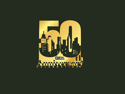 50th anniversary logo branding logo design logodesign minimalist modern logo