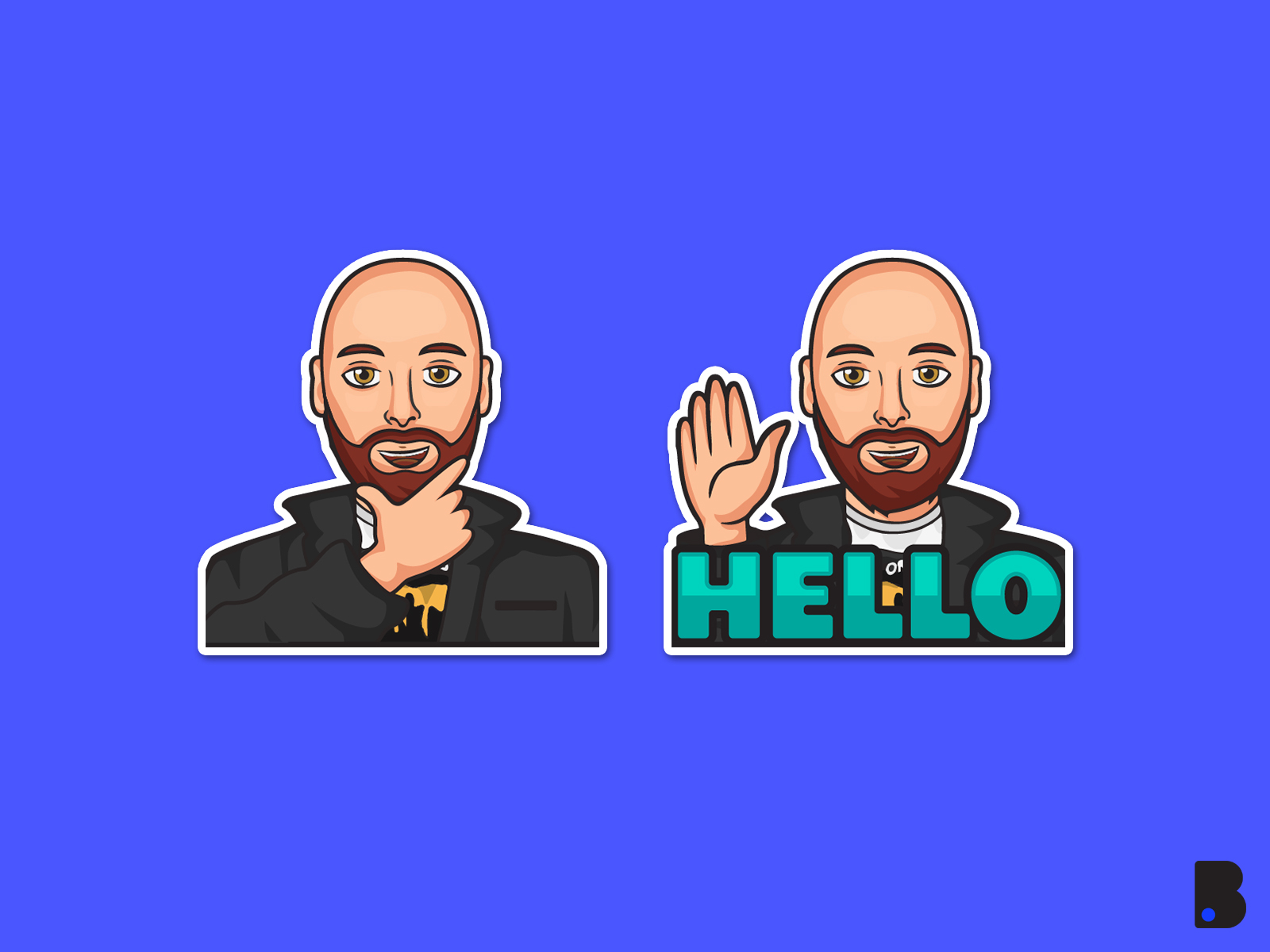 Hello Twitch Emote By Blueasarisandi On Dribbble