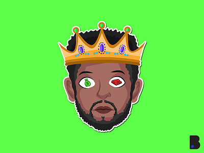 King Head cartoon