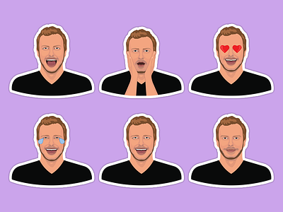 Singer Emoji celebrity emoji emoji emoji illustration emoticon expression singer emoji