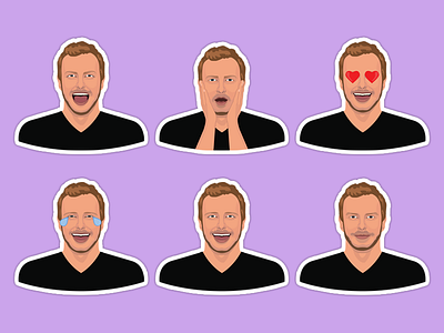 Singer Emoji celebrity emoji emoji emoji illustration emoticon expression singer emoji