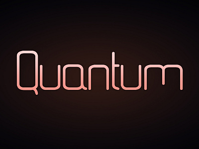 Quantum Font clean font clean typeface commercial font font rounded professional font professional typeface quantum font rounded font rounded shape