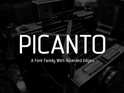 Picanto Font clean font clean typeface commercial font font rounded professional font professional typeface quantum font rounded font rounded shape