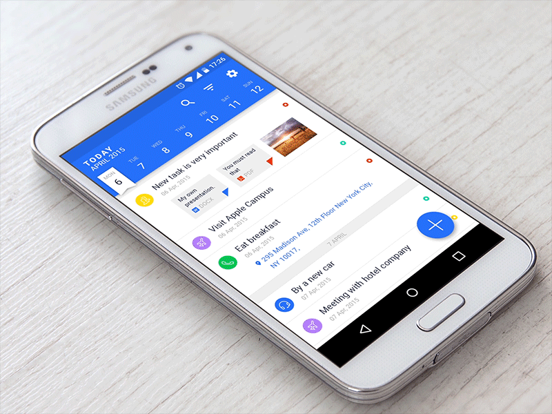 To Do Manager Filter app design concept by Eugene Zaretskiy for