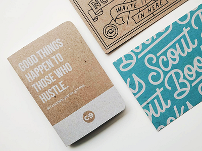 Hustle Notebooks content coschedule excuses hustle inspiration motivation notebook scoutbooks type