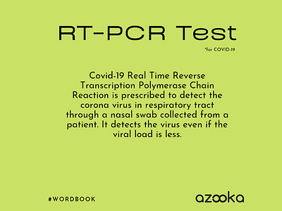 RT PCR Test for Covid19