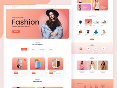 website design by Azhar Bhuj on Dribbble