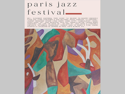 Paris jazz festival poster album cartel festival festival poster jazz jazz music music music band music festival music poster poster vinyl