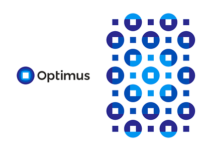 Optimus, logo design for tech / engineering company