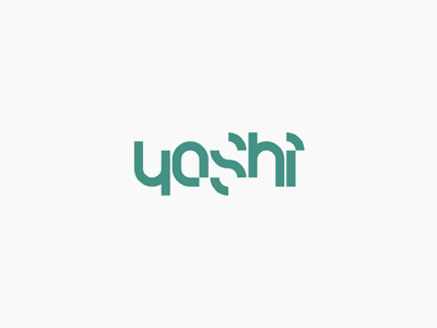 Yashi electronic music records label logo design