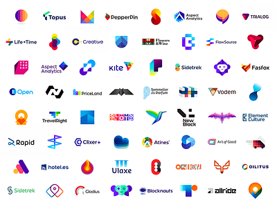 2019 - 2020 logo design portfolio