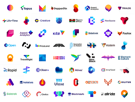 2019 - 2020 logo design portfolio by Alex Tass, logo designer on Dribbble