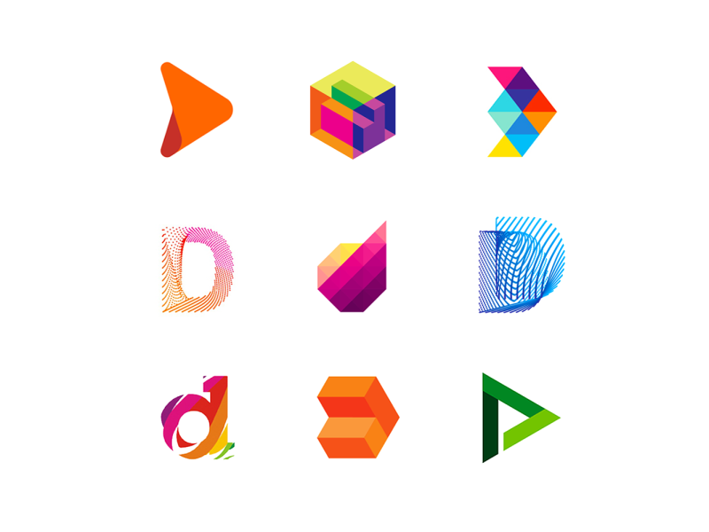 Logo Alphabet Letter D By Alex Tass Logo Designer On Dribbble