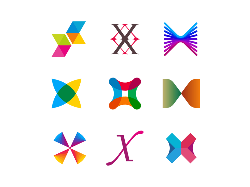 LOGO Alphabet: Letter X By Alex Tass, Logo Designer On Dribbble ...