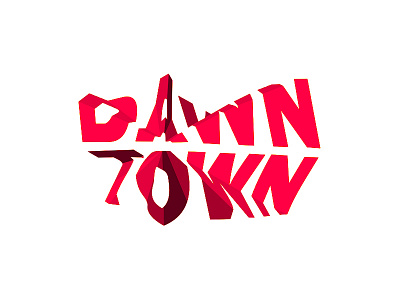 DawnTown modern architecture logo design by Alex Tass, logo designer on ...