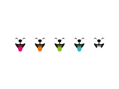 Cuso dog band, pet shop / pet products logo design symbol
