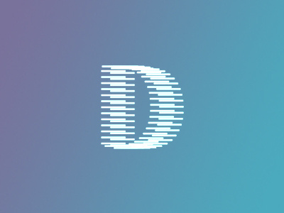 Double (triple) D monogram / logo design symbol