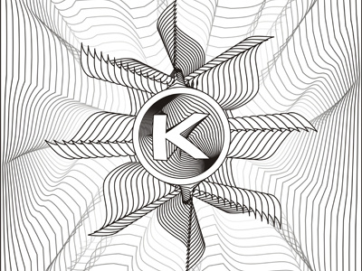 kudos beach - logo design treatment 2011 brand clubbing colorful creative design electronic house identity logo logo design logo designer minimal music party sun symbol tech house techno