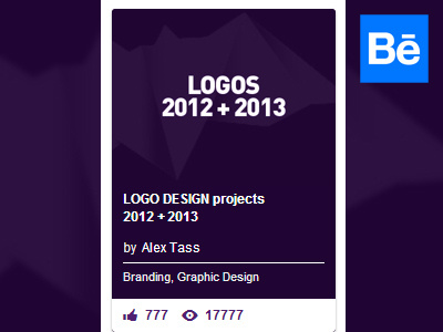 LOGO DESIGN projects 2012 + 2013 @ Behance