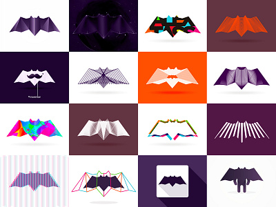 Alex Tass Bat @ Los Logos 7 bat batman book branding design logo logo design logo designer los logos los logos 7 personal branding portfolio