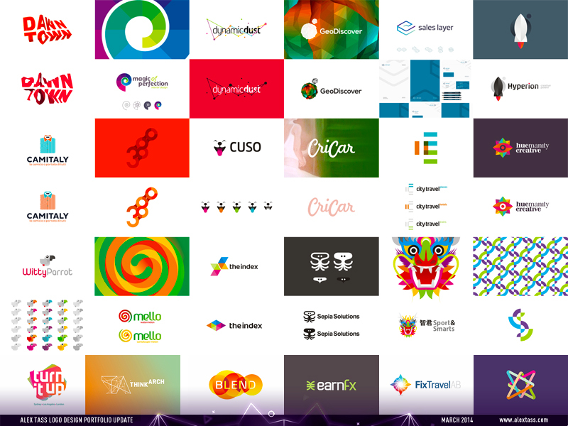 great portfolio logos graphic designer