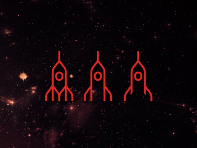 Rockets logo design symbol advertising agency agency design design agency design studio hype hyperion logo logo design rocket space studio