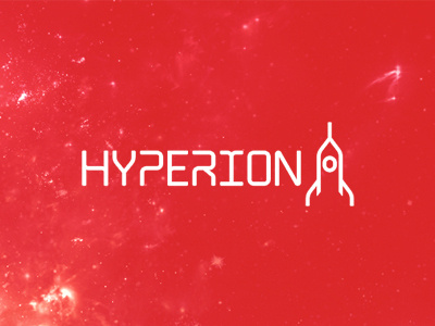 Hyperion design agency logo design advertising agency agency design design agency design studio hype hyperion logo logo design rocket space studio