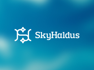 Sky Haldus logo design administration affiliate marketing design h hs iinternet marketing letter mark monogram logo logo design monogram s sh sky stars web design web programming