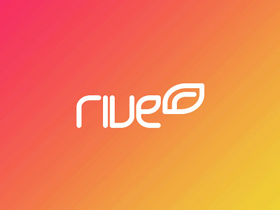 Rive radio logo design
