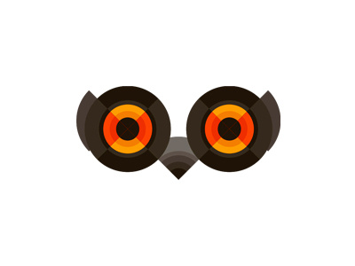 Owl logo design symbol by alex tass