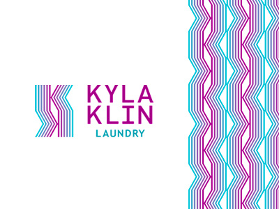 KK laundry logo design
