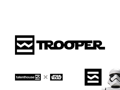 Trooper: May the 4th be with you! Talenthouse x StarWars icon logo logo design logomark may the 4th may the 4th be with you may the force be with you may the fourth star wars starwars storm trooper stormtrooper sw talenthouse talenthouseartist trooper