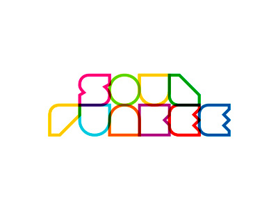 Soul Funkee dj logo design colorful dance dj edm electronic music funky logo logo design music producer soul word mark wordmark