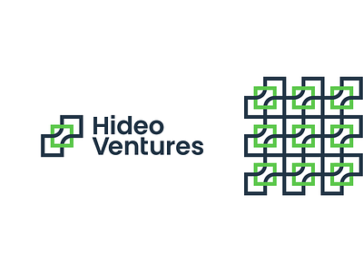 Crypto trading ventures capital, logo design + corporate pattern