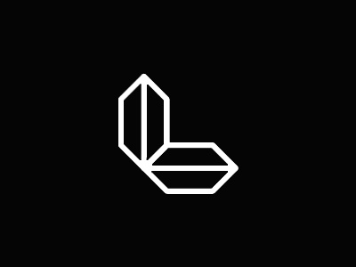 L monogram / logo design symbol