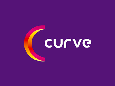 Curve animation studio logo design 3d animation c curve folded games gaming letter mark monogram logo logo design optical illusion studio tv
