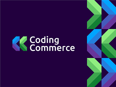 Coding Commerce, logo design for ecommerce saas consultancy
