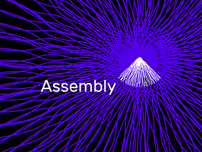 Assembly, open source technology framework protocol logo design a assembly community crypto data ecosystem framework iot letter mark monogram logo logo design network open source organic protocol saas daas smart contracts startup tech technology