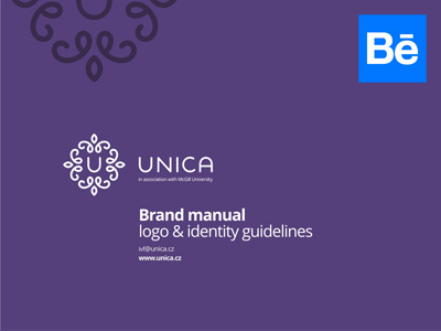 Unica brand manual @ Behance behance brand manual branding clinic identity identity design identity guidelines logo guidelines medical stationery stationery design unica