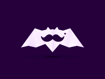 Movember bat logo design symbol alex tass
