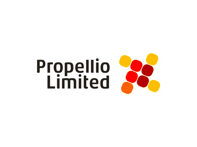 Propellio Limited logo design